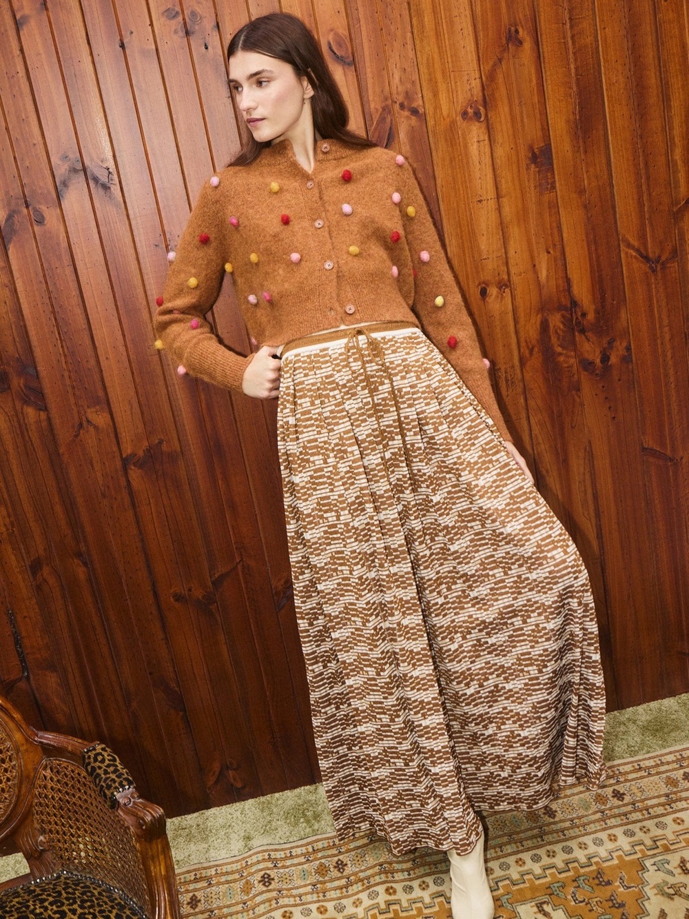 Alemais Stefanie Knit Skirt Size S